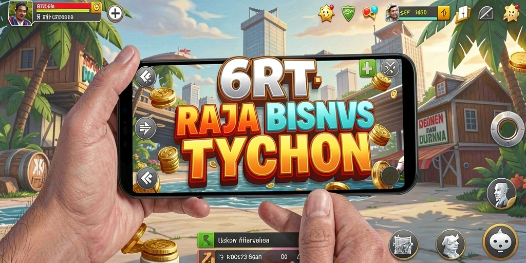Tangkapan layar 6RT menampilkan aksi manajemen bisnis yang mendebarkan.