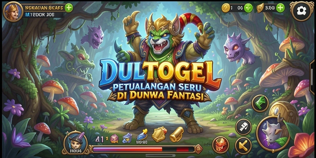 Tangkapan layar DULTOGEL menampilkan aksi seru dalam eksplorasi dunia petualangan.