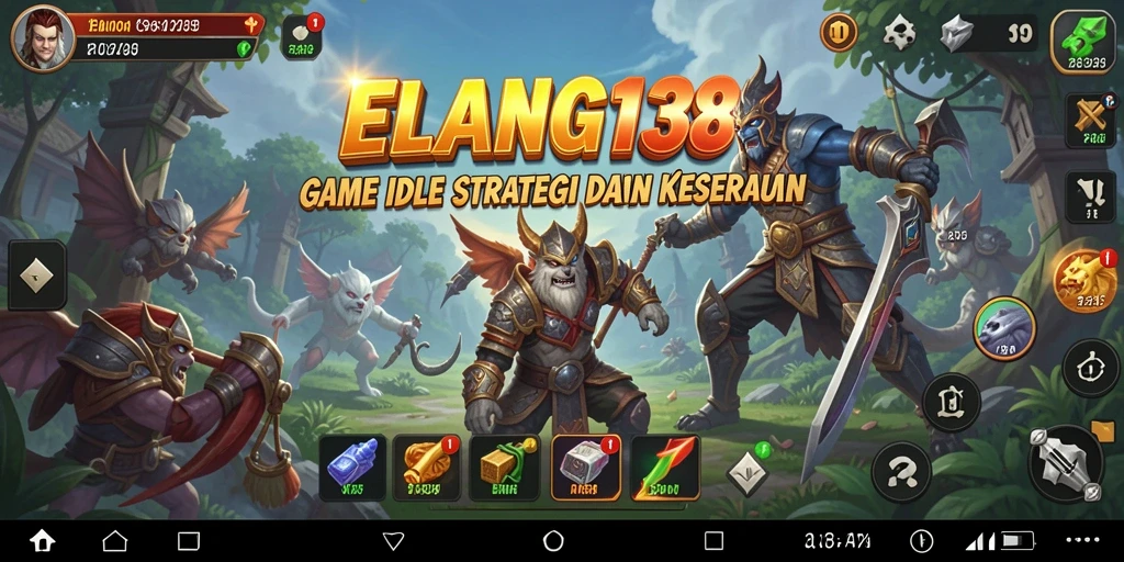 Tampilan gameplay ELANG138 yang menarik dalam kategori Idle.