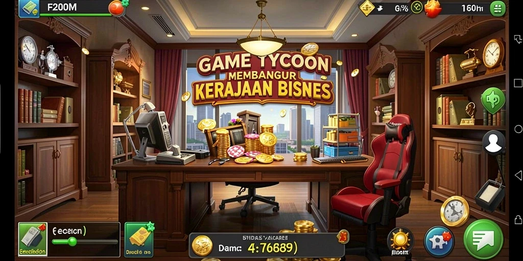 Gameplay menarik di F200M menonjolkan tantangan Tycoon.