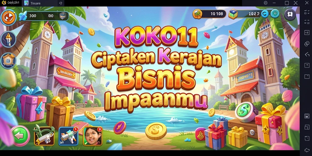 Tampilan gameplay KOKO11 yang memukau dan interaktif.