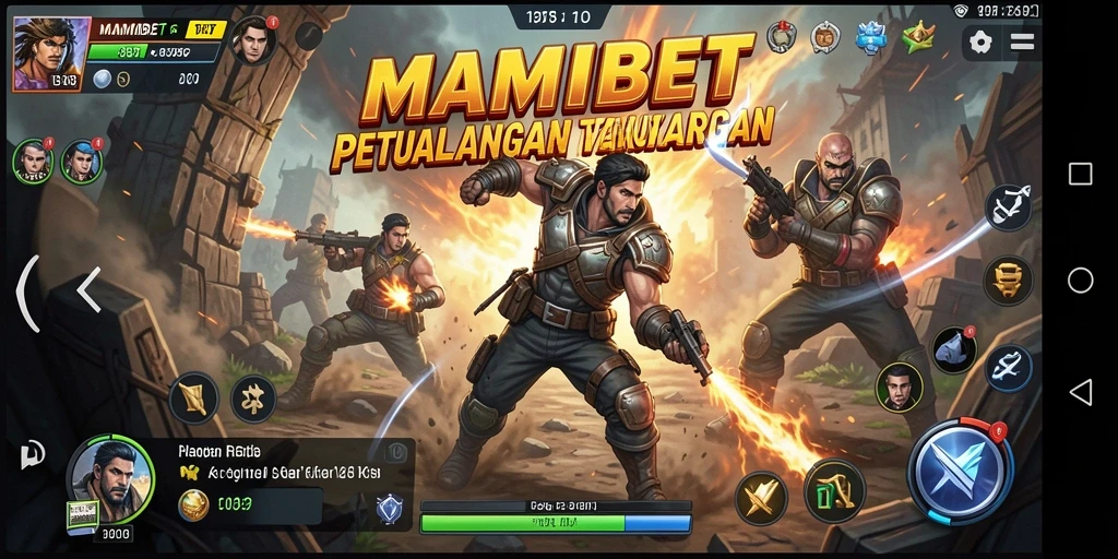 Tangkapan layar MAMIBET menampilkan aksi mendebarkan dalam gameplay.