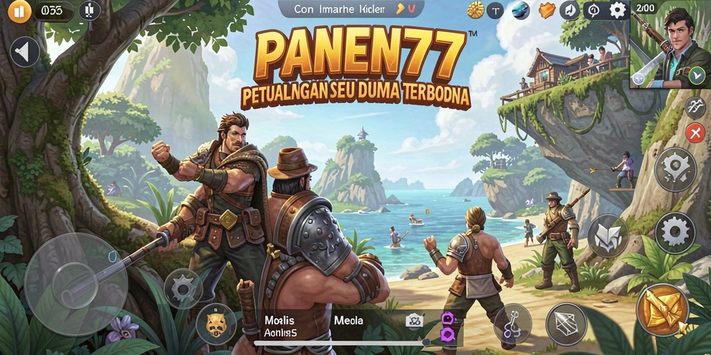 Gameplay <strong>PANEN77</strong> menampilkan petualangan seru di dunia terbuka yang luas.
