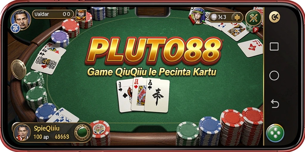 Tampilan gameplay seru dari PLUTO88 dalam QiuQiu.