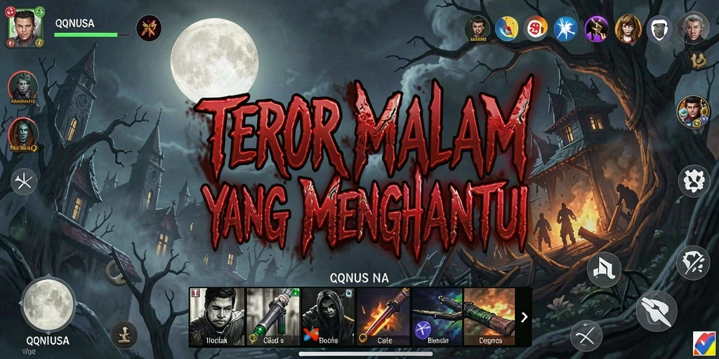 Gameplay Horror yang mendebarkan dan mencekam di QQNUSA.
