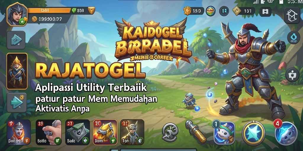 Tampilan antarmuka RAJATOGEL yang user-friendly dan inovatif.