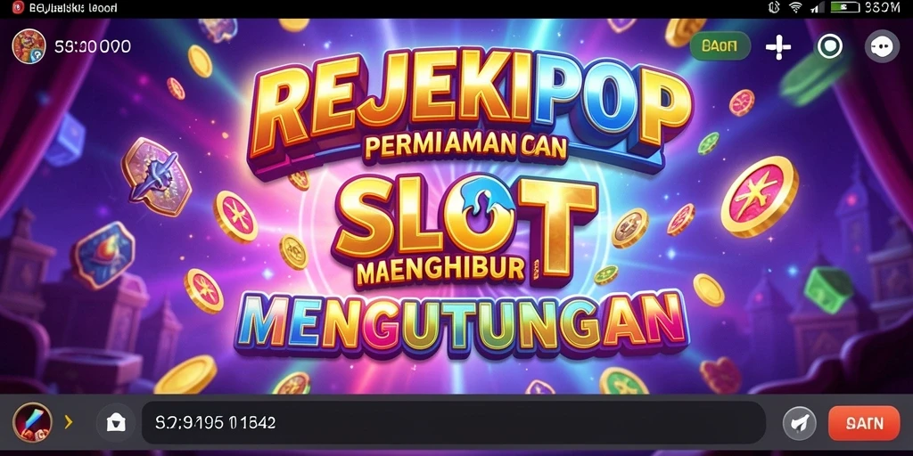 Tampilan gameplay seru dan interaktif dari REJEKIPOP.