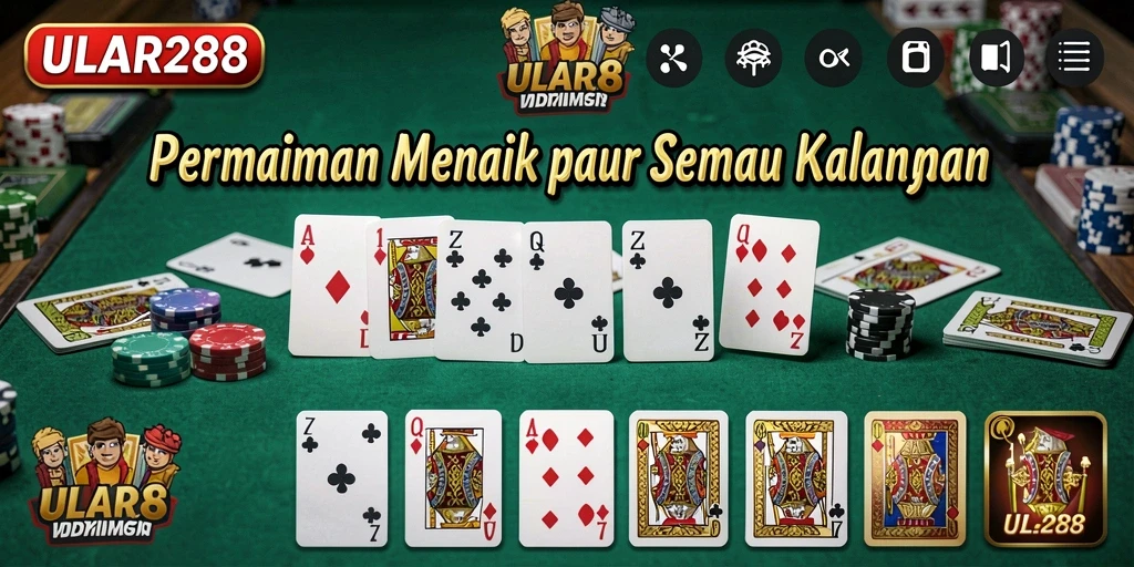 Tampilan gameplay seru dari ULAR288 dengan pemain berinteraksi.