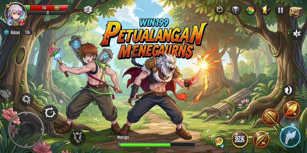 Tampilkan aksi seru dari gameplay Anime di WIN199.